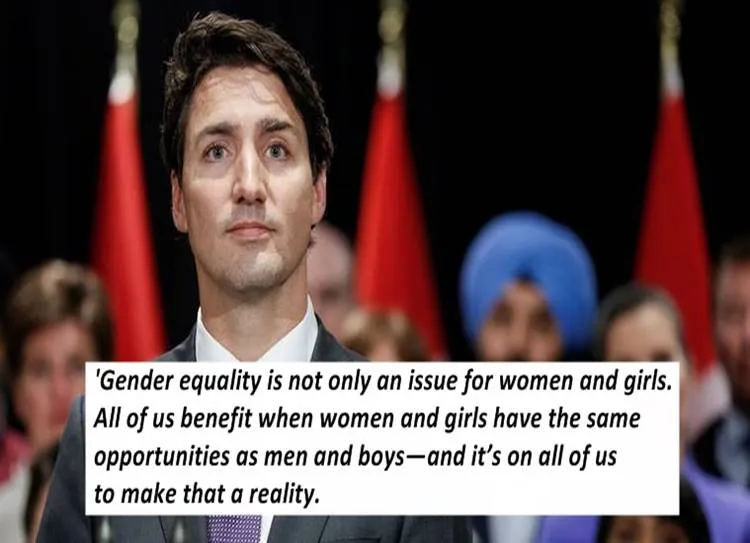Justin Trudeau, Canada, feminism, feminists, women empowerment patriarchy