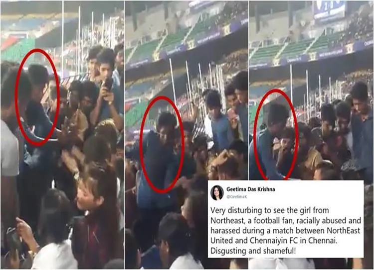 racism, india racism, racism against northeast people, chennai fc, north east united fc, chennai fans harass northeast woman