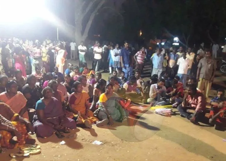 Sterlite Industries, A.Kumarettiyapuram, Pandarampatti, Villages Protest