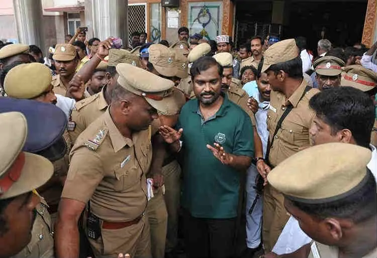 Velmurugan Arrest, Tamilnadu Government