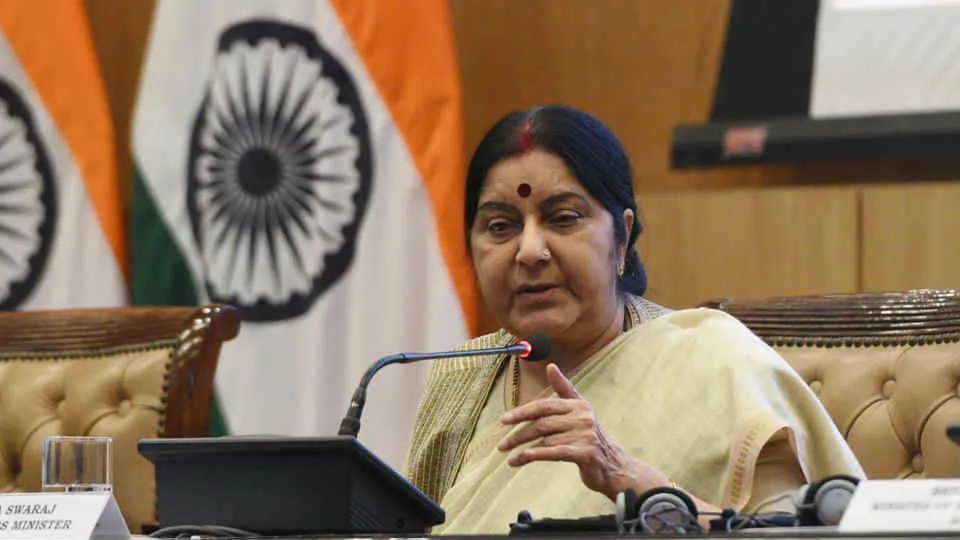 Sushma Swaraj External Affair Minister