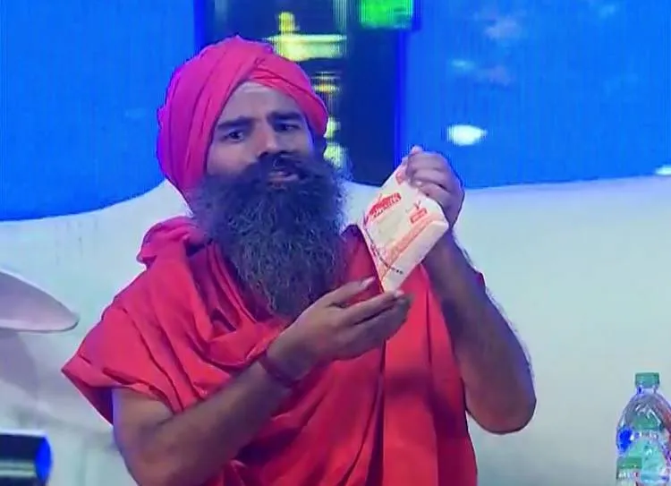 Baba Dev's Patanjali Launches Cow Milk Products