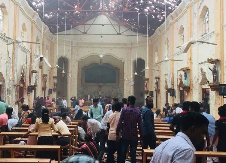 Srilanka Church Bomb Blast