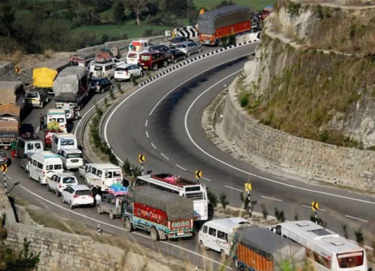 Jammu Kashmir National Highway 44 civilian traffic ban lifted