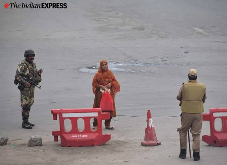 Kashmir lockdown Exclusive Express photos from Kashmir Valley