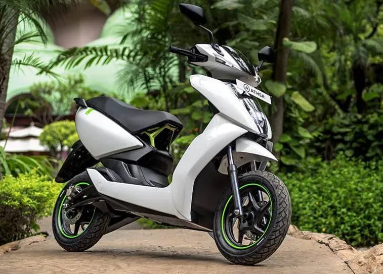 EBike Ather energy 450 electric scooter, Ather energy 450 electric scooter specifications, price, chennai showroom price