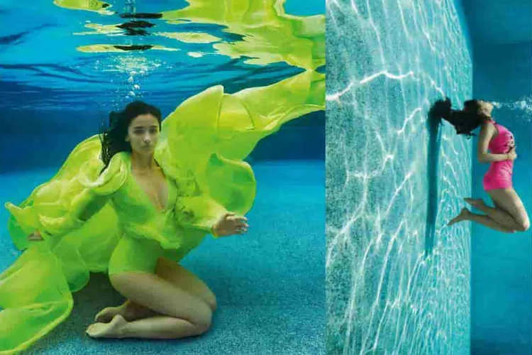 Alia Bhatt underwater photo shoot