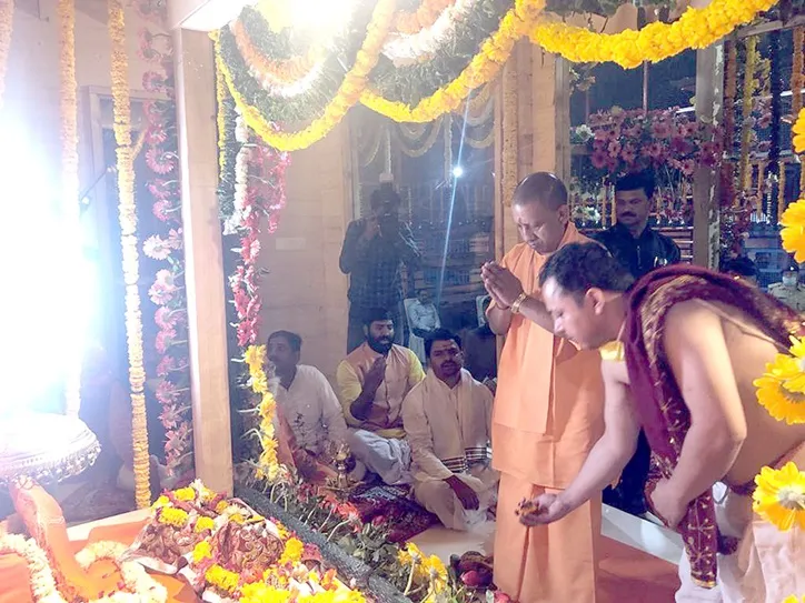 Uttar Pradesh CM Yogi Adityanath shifts Ram Idol amid corona crisis