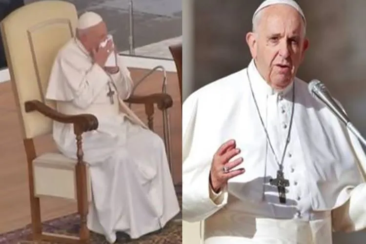 pope francis coughing and sneezing skips retreat italy coronavirus