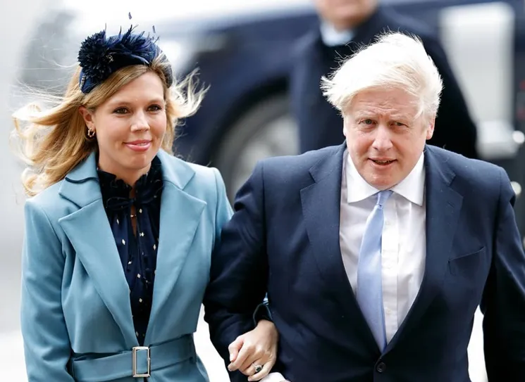 UK Prime Minister Boris Johnson his fiancee Carrie Symonds welcomed a baby boy