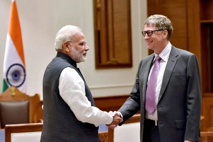 Bill Gates lauds modi's leadership and proactive measures to contain Covid19