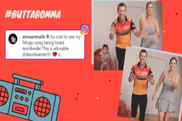 David Warner and wife are breaking the internet dancing to Telugu ‘Butta Bomma’