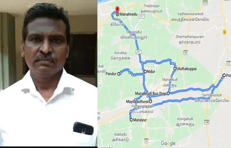 Mayiladuthurai man complaints Google Maps for giving false your timeline history