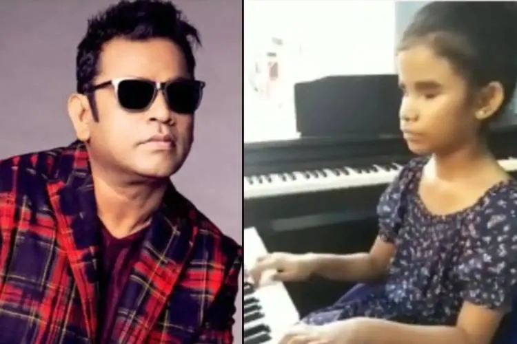 AR Rahman Impressed With Visually Challenged Girl Sahana