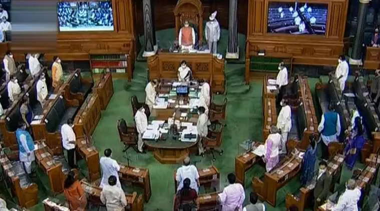 parliament session day 8, parliament day 8, parliament day 8, 8 எம்பிக்கள் இடைநீக்கம், ராஜ்யசபா, மாநிலங்களவை, கோதுமை விலை உயர்வு, parliament session update, lok sabha session, rajya sabha session, rajya sabha ruckus, Tamil indian express