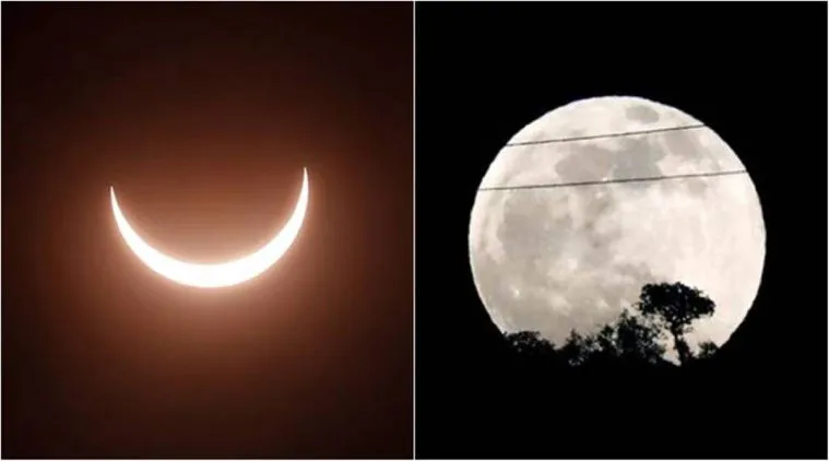 Lunar eclipse, solar eclipse 2020