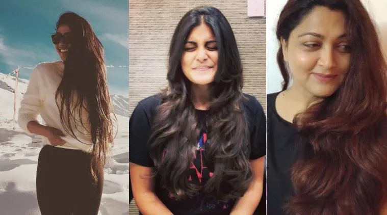 Tamil Actress with Long Hair