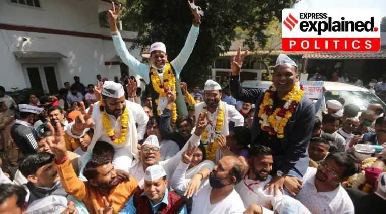 delhi mcd election result, AAP vicctory in Delhi election