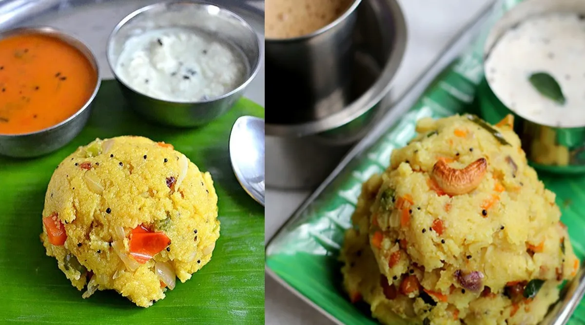 Khichdi recipe in tamil: Hotel style rava khichadi in tamil