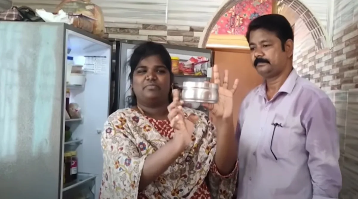 Bigg Boss fame Nisha Fridge Tour Viral Video Tamil News