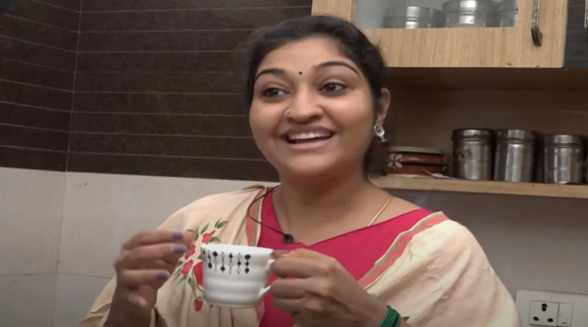 Serial Actress Neelima Rani Different Flowers Tea Recipes Video Tamil News