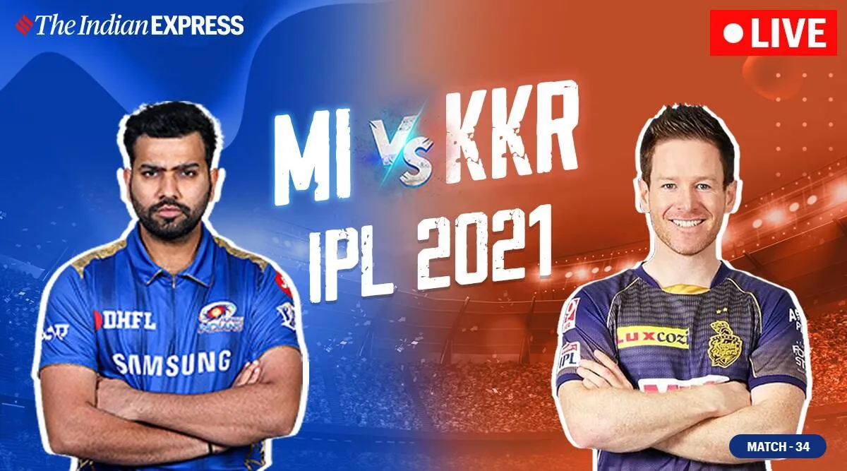 IPL 2021 Tamil News: MI vs KKR live score and updates in tamil