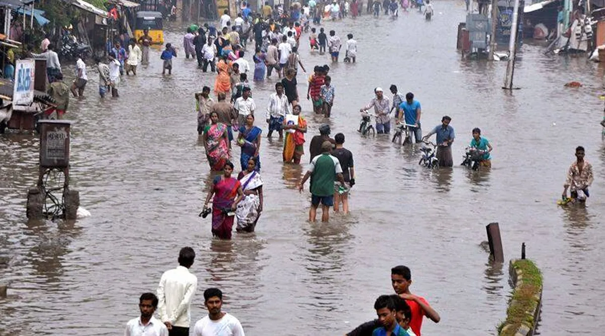 Chennai Rains, Chennai flood