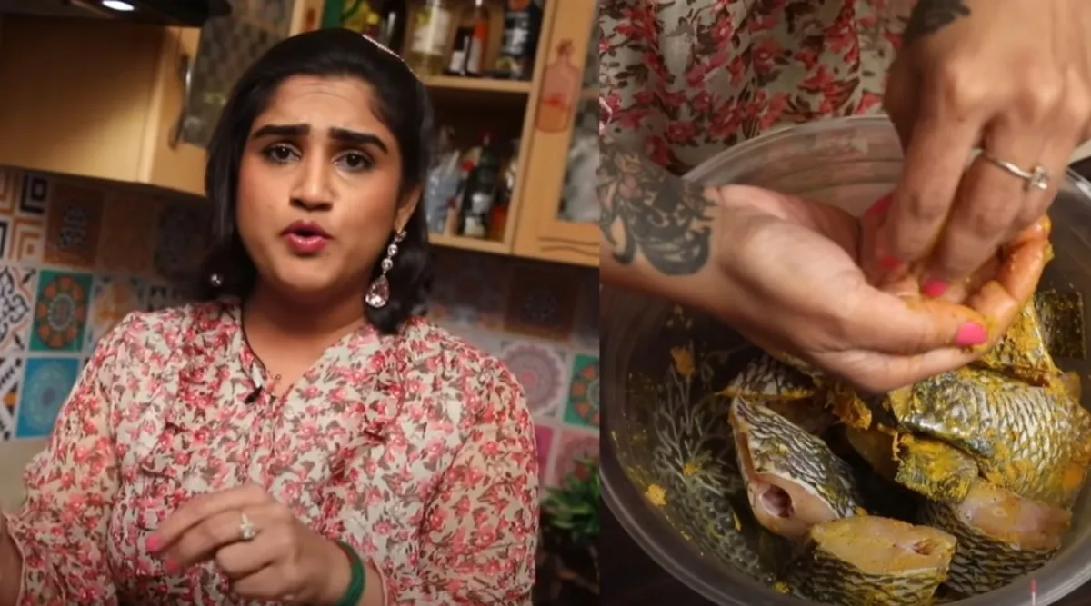 Vanitha Vijayakumar Fish Gravy Recipe Viral Youtube Video