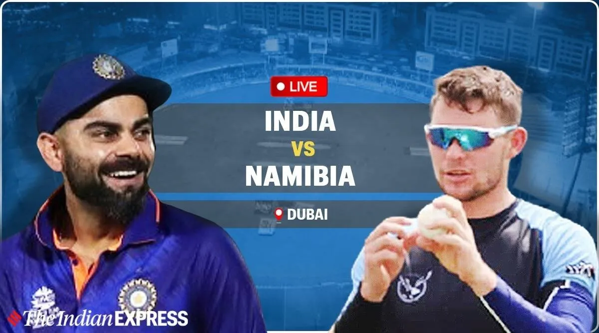 IND vs NAM live match tamil: IND vs NAM live updates, live streaming match highlights