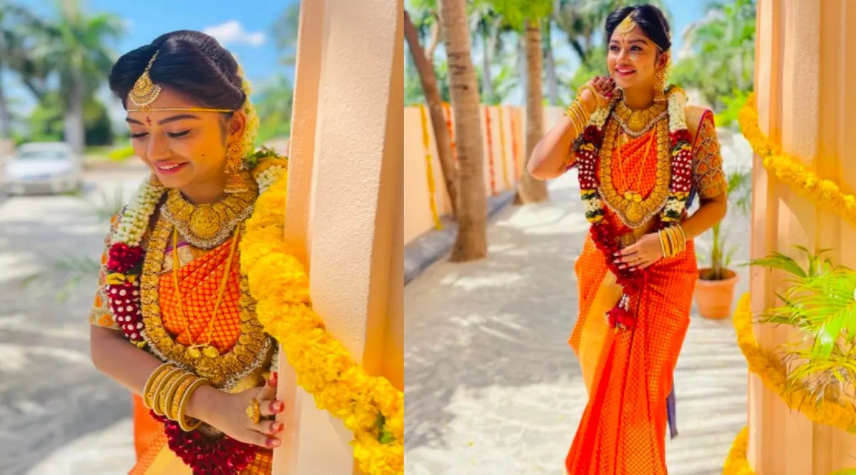 Preethi Sharma Tamil News: Preethi Sharma in bridal look pics goes viral