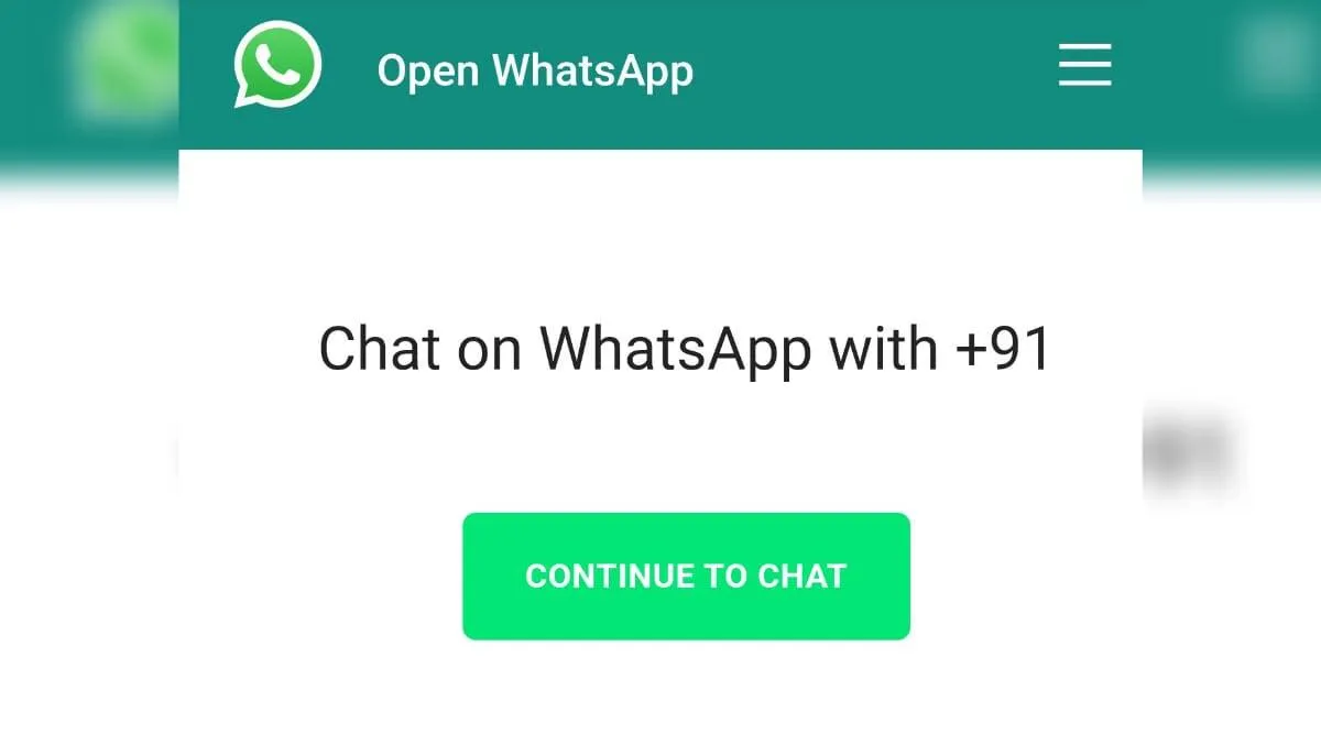 How to message someone on whatsapp without saving as a contact Tamil News