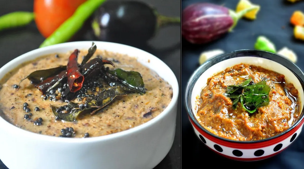 Brinjal Recipe tamil: Brinjal Chutney making in tamil