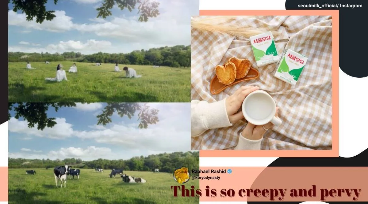 Seoul Milk viral video Tamil News: South Korean dairy company shows women as cows in ad