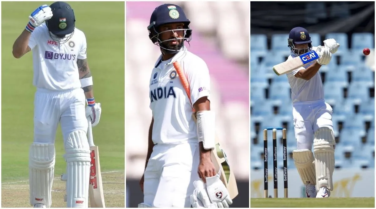 Cricket Tamil News: Kohli, Rahane, and Pujara How contrived to get out again