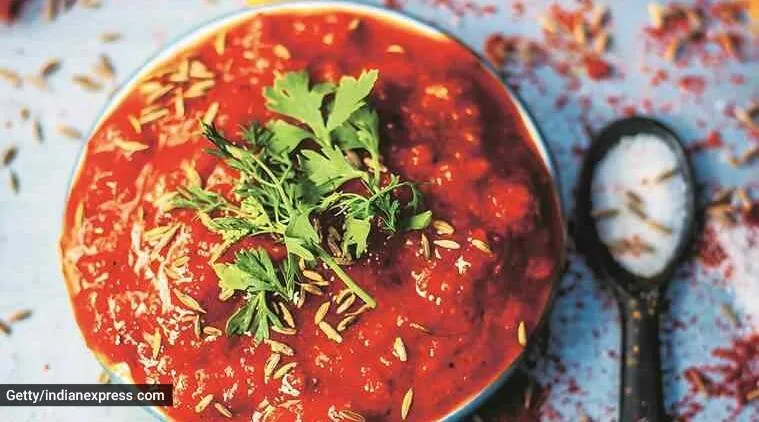 tomato garlic chutney