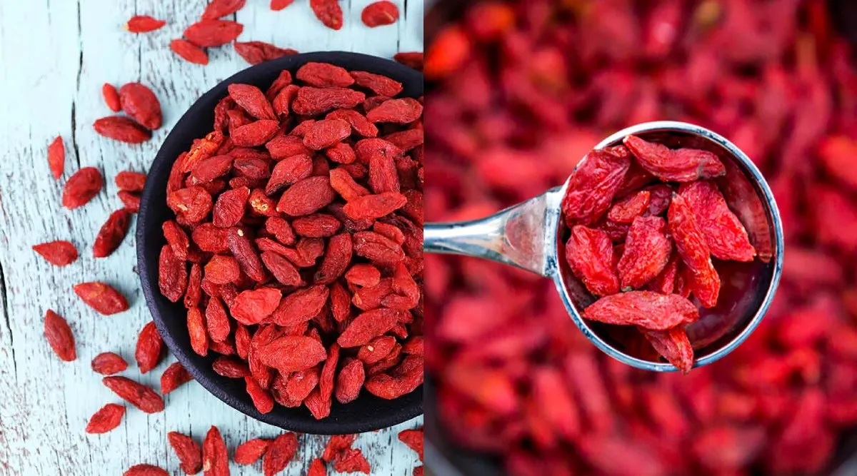 goji berry Benefits in tamil: Dried goji berries for age-related vision loss