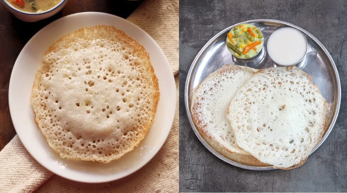 Appam recipe in tamil: Instant Appam Without Oil tamil