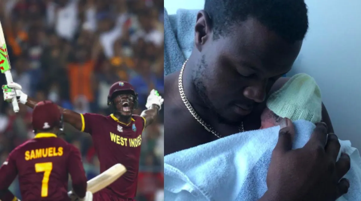 Carlos Brathwaite blessed with baby girl and names her as Eden Rose