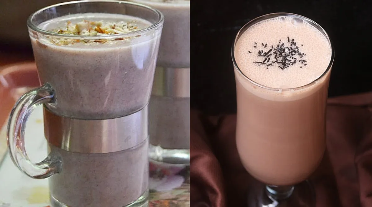 Ragi recipes tamil: how to make Ragi milkshake recipe in tamil