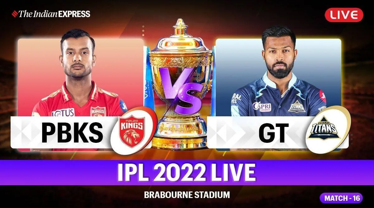 IPL 2022 PBKS vs GT LIVE score updates
