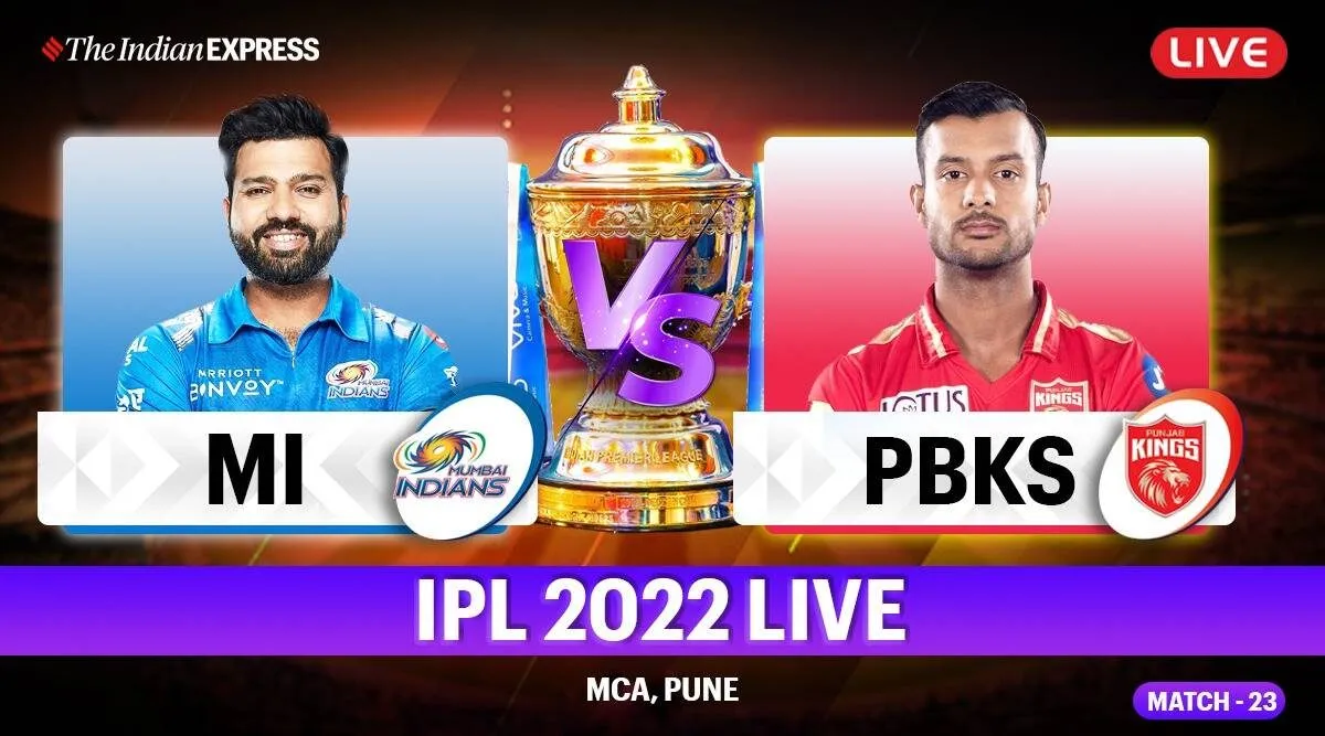 IPL 2022 MI vs PBKS LIVE cricket score streaming online
