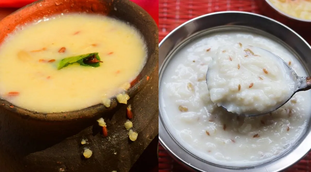 Garlic recipes in tamil: how to make Poondu kanji or Garlic porridge tamil