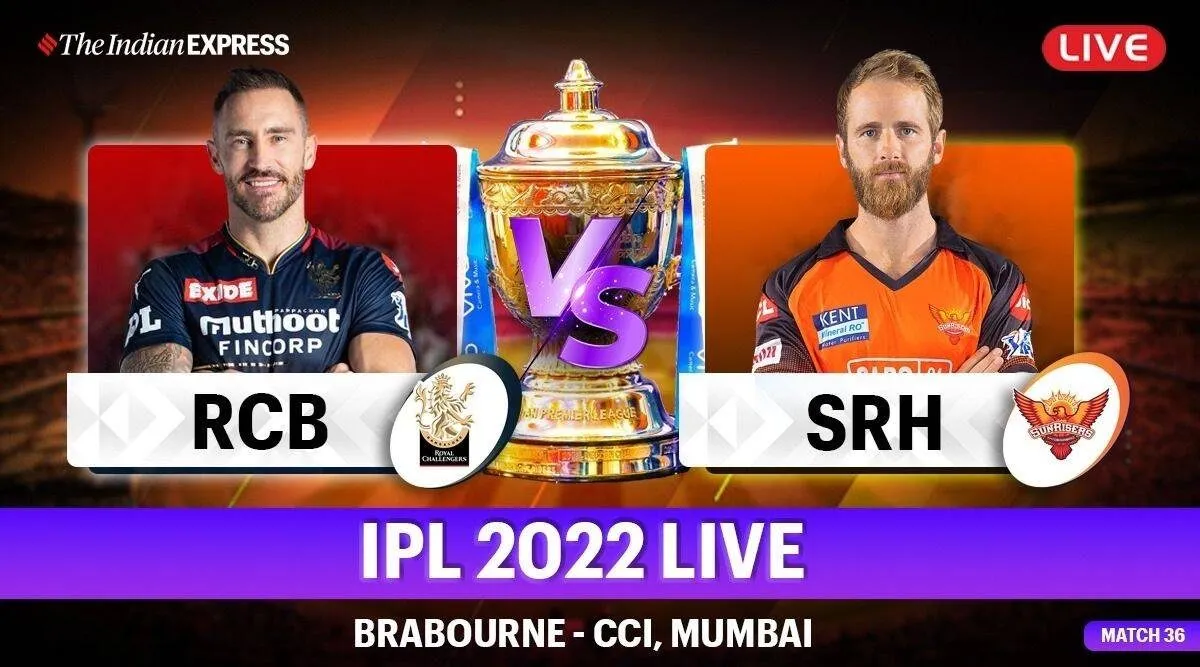 IPL 2022, RCB vs SRH LIVE score Updates