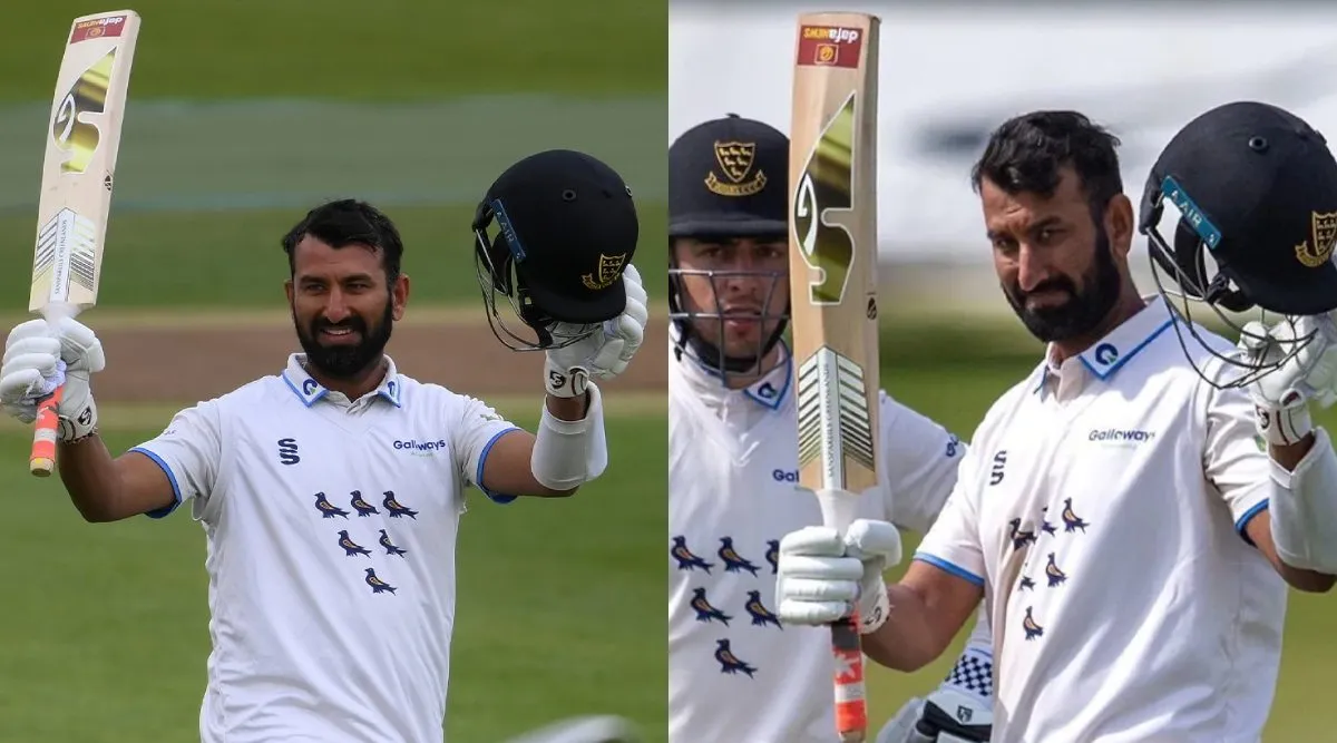 Cheteshwar Pujara Tamil News: Pujara smashes hat-trick of hundreds in County Championship for Sussex