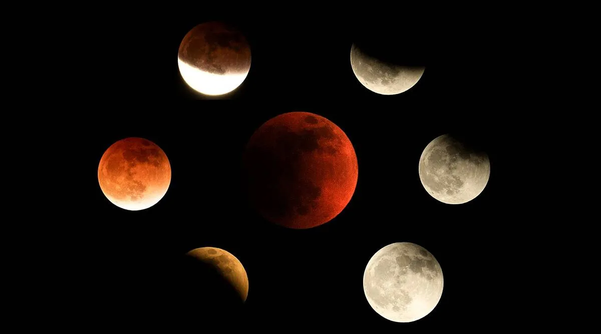 Lunar eclipse 2022: மே 16 அன்று நிகழ்ந்த ‘சூப்பர் பிளட் மூன்’.. ஸ்டன்னிங் படங்கள்!