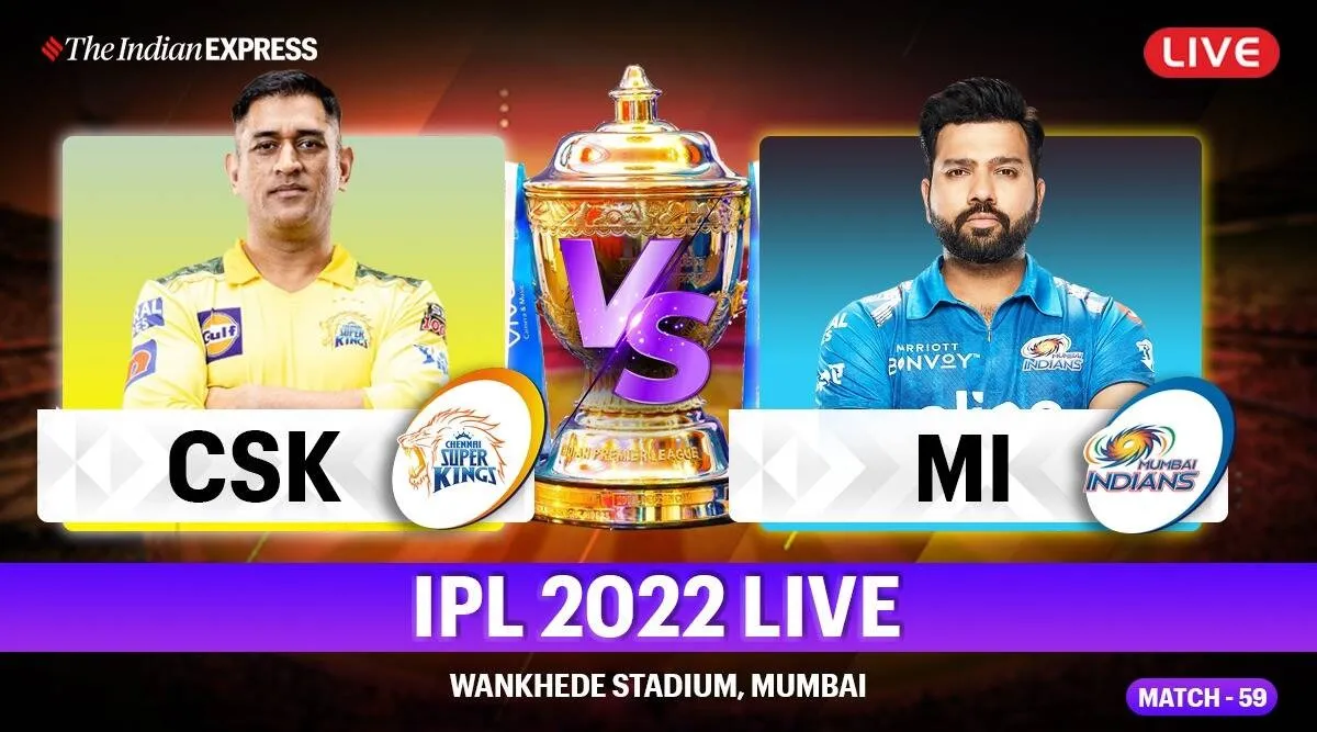 IPL 2022 CSK vs MI Live Cricket Score updates in tamil