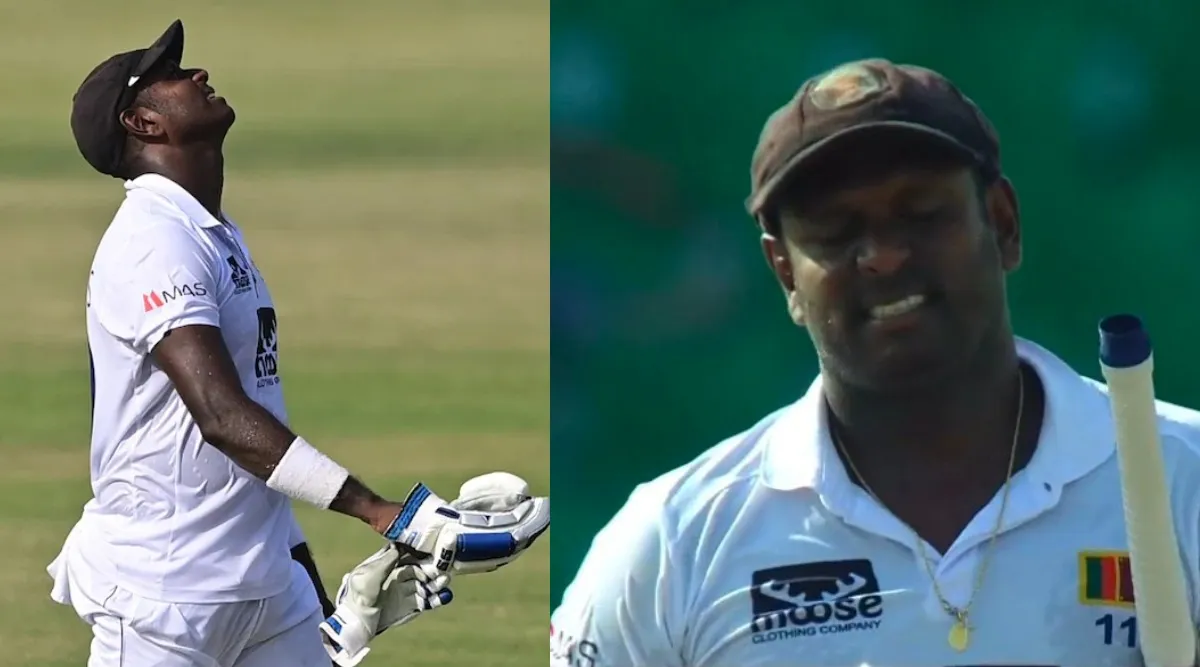 Angelo Mathews registers an awful record in sl vs ban test