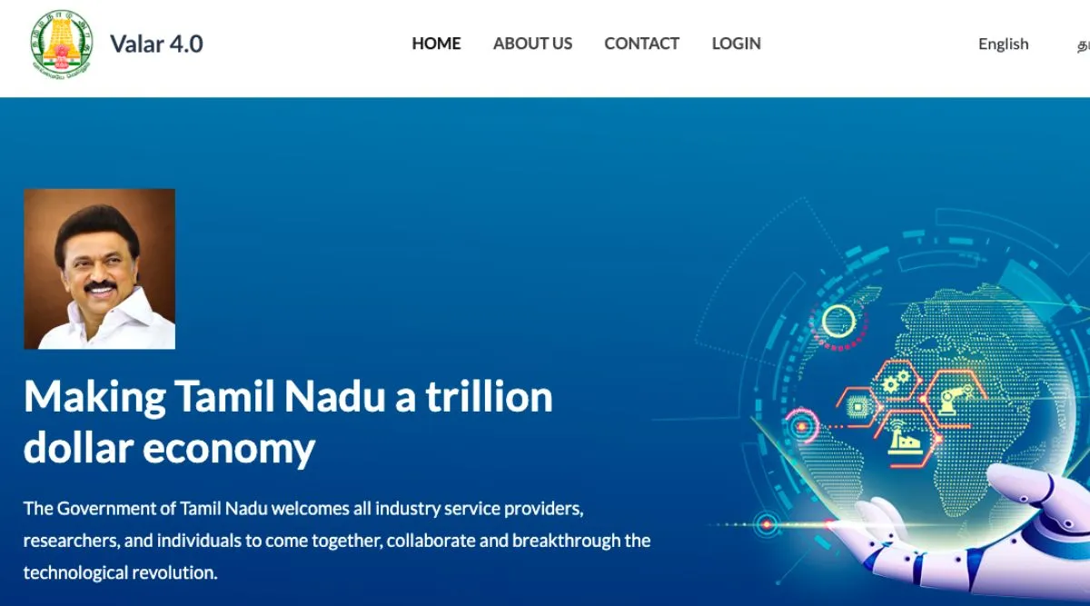 Tn govt luches 'Valar 4.0' portal to support industries Tamil News
