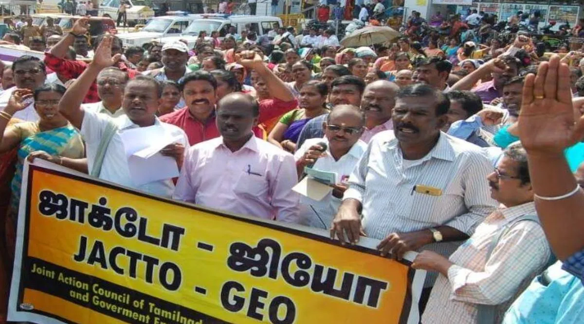 Jactto - Geo, Jactto - Geo announces protest against Minister PTR Palanivel Thiagarajan, அமைச்சர் பி.டி.ஆர் போக்கு சரியில்லை, ஜாக்டோ- ஜியோ போராட்டம் அறிவிப்பு, திமுக, Minister PTR Palanivel Thiagarajan, DMK, Tamilnadu