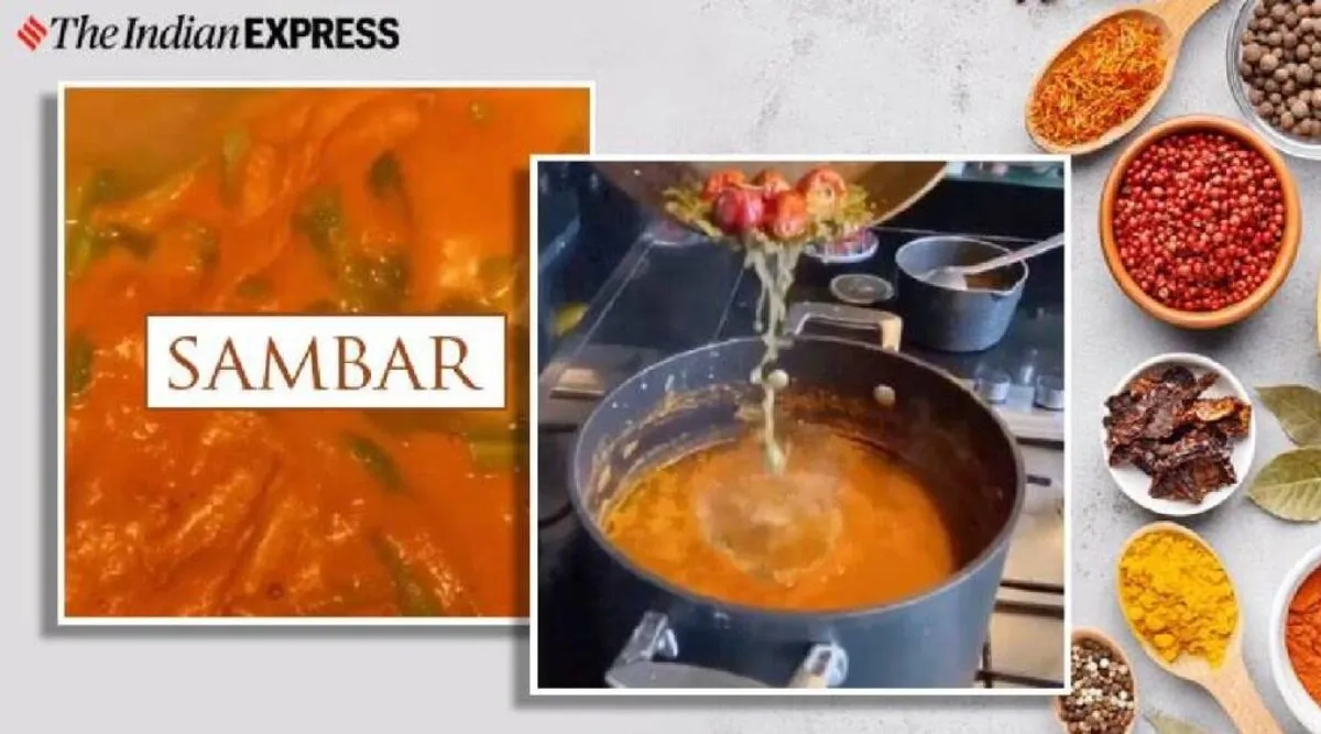 How to Make Sambar in cooker in Tamil